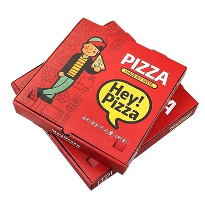 Caixes de pizza de colors personalitzables reciclables